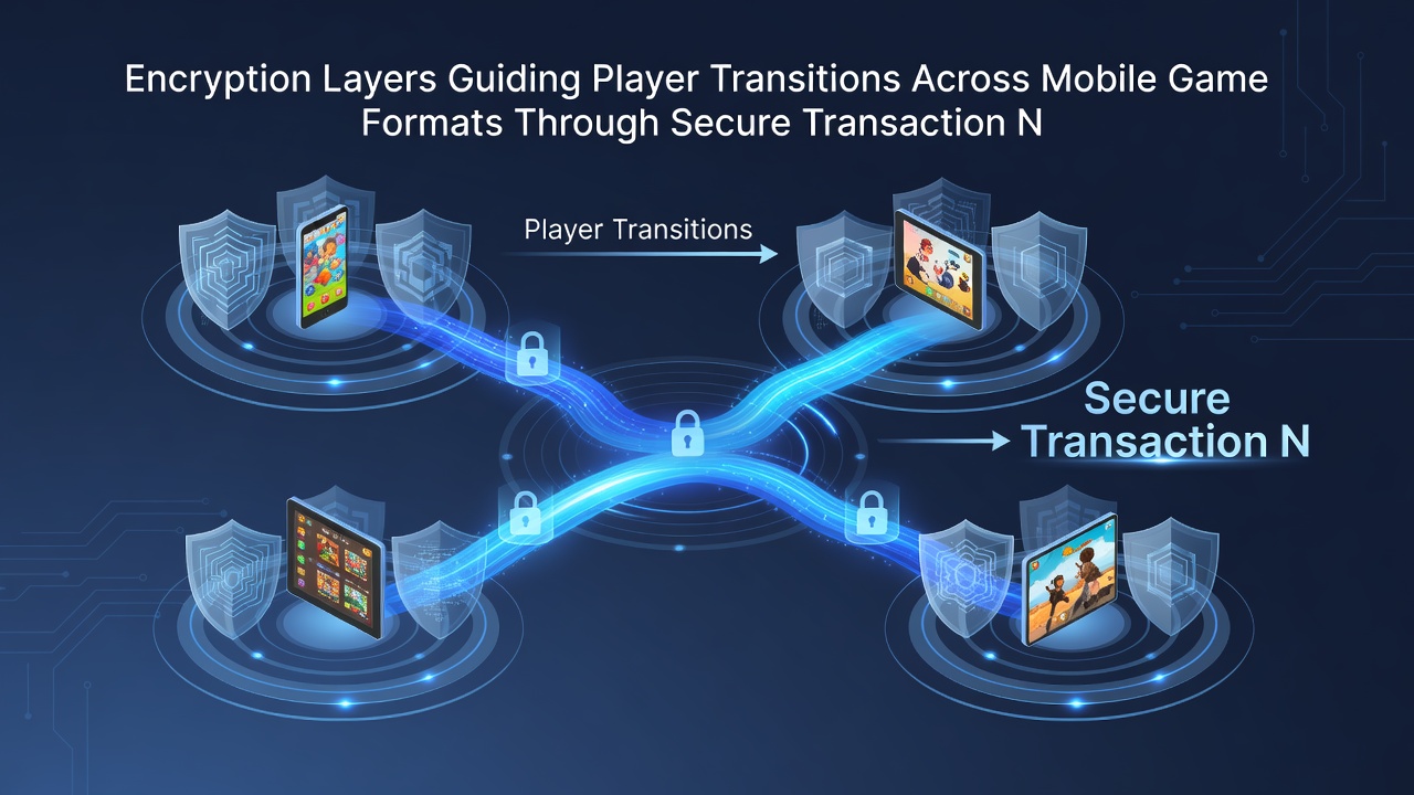 Sichere Transaktionsnetzwerke für mobile Spielübergänge