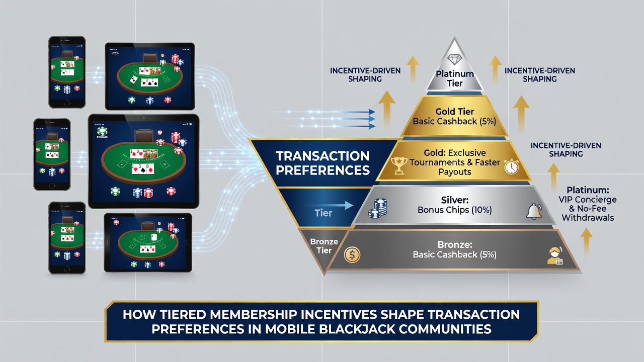 Transaktionsübersicht in einer mobilen Blackjack Community App