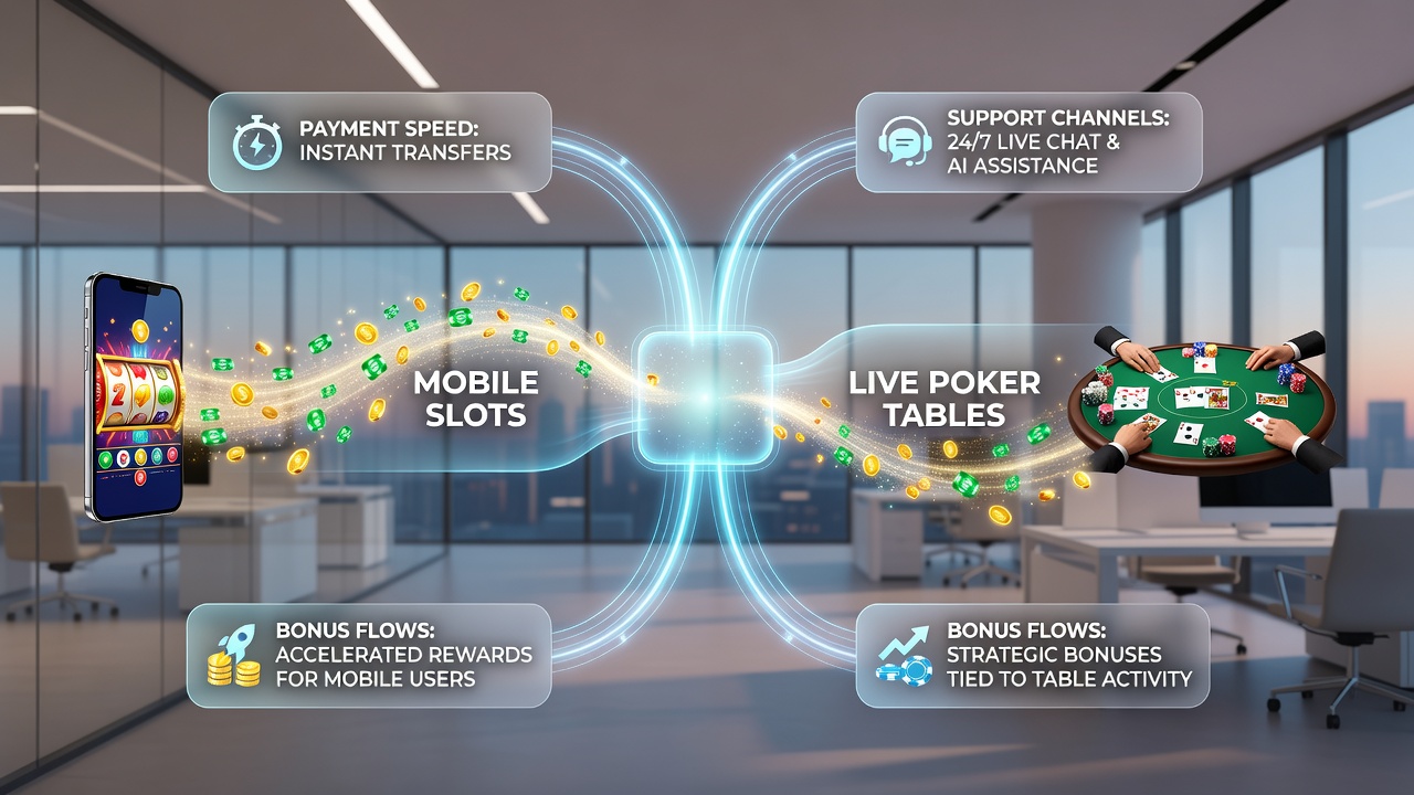Supportkanäle und Bonusbewegungen in Live-Poker-Umgebungen
