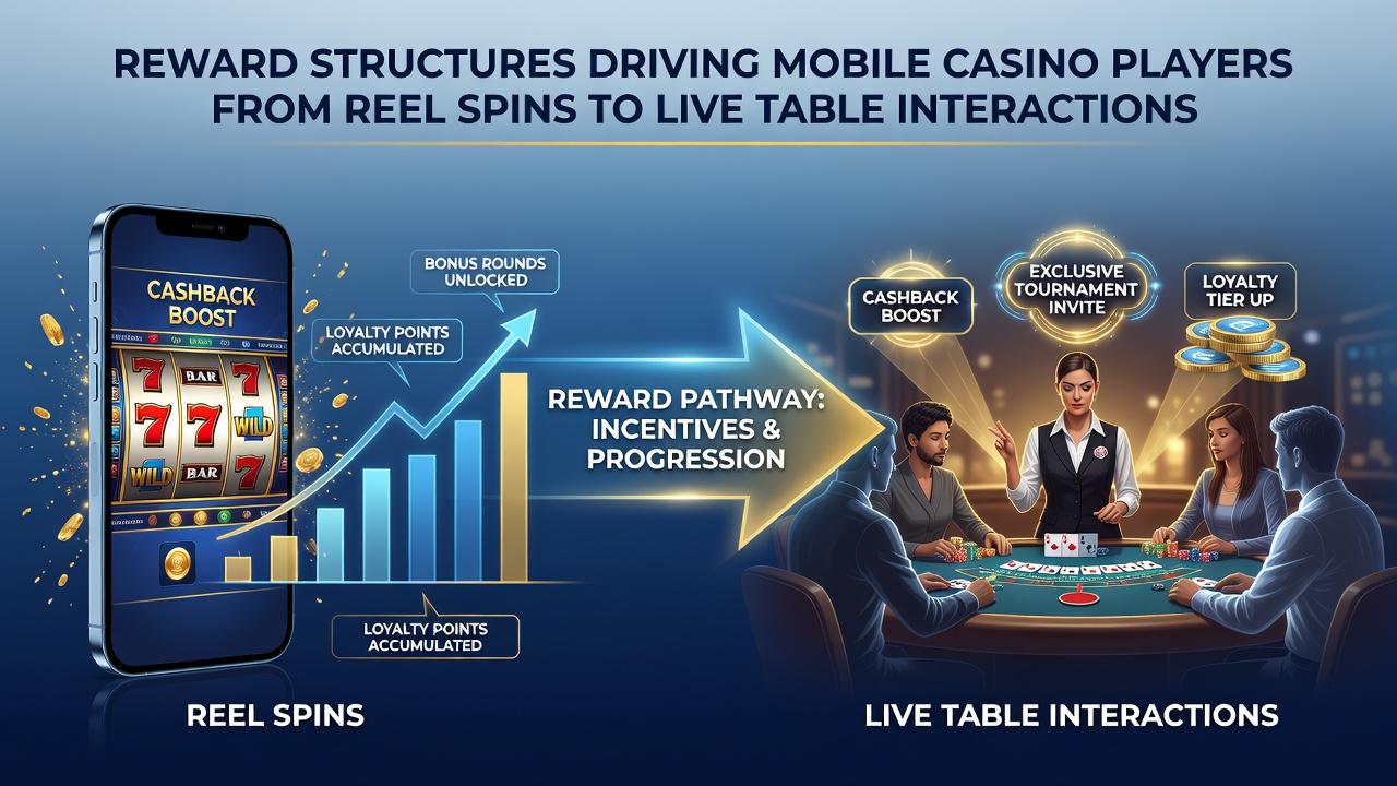 Zahlungsflexibilität unterstützt Übergänge in mobilen Casinos von Reels zu Live-Tischen