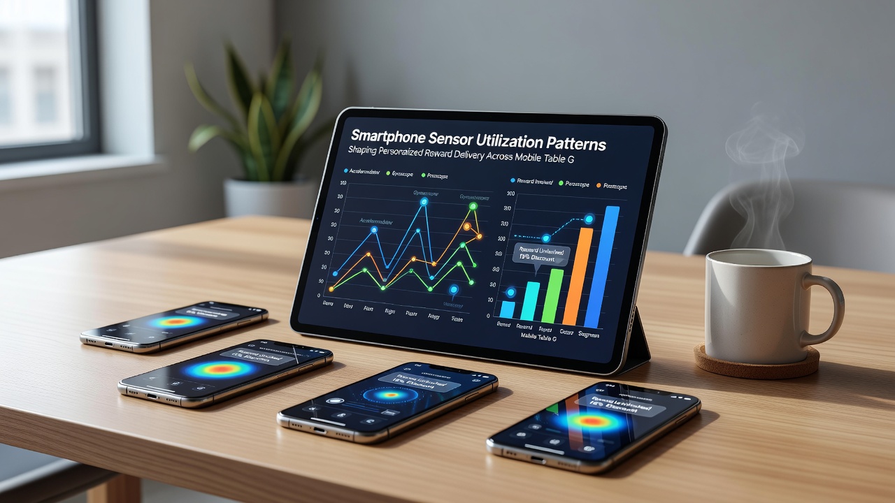 Visualisierung von Sensor-Datenströmen und deren Verknüpfung mit Belohnungssystemen in mobilen Tischspielen